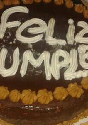 Una foto de Torta cumpleaños