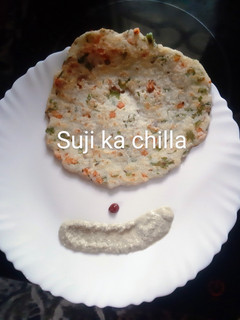 सूजी का चीला(suji ka chilla recipe in hindi) रेसिपी मुख्य फोटो