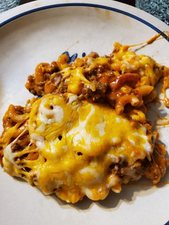 A picture of Bacon Cheeseburger Pasta.