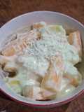 Salad Melon Cantaloupe dan Mangga
