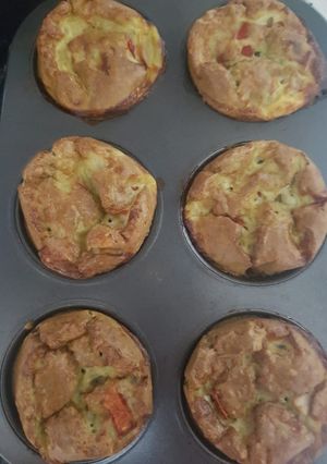 Φωτογραφία της συνταγής Muffins Αυγού αφιερωμένα 💕💕