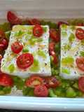 Feta rôtie au four