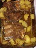 Costillitas de cerdo BBQ