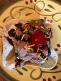 BANANA SPLIT STAND 'N STUFF DESSERT TACOS