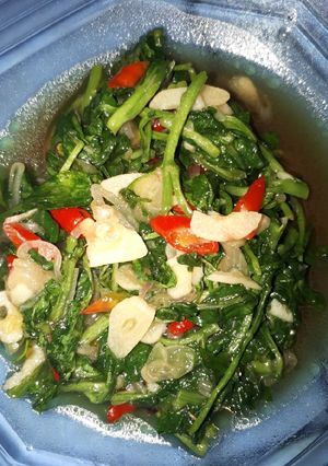 Foto resep Selada air saos tiram