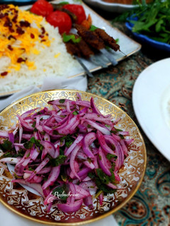 عکسی از دستور سالاد کباب گرجستانی
