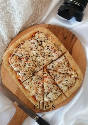 Foto resep Pizza Teflon | Tanpa uleni