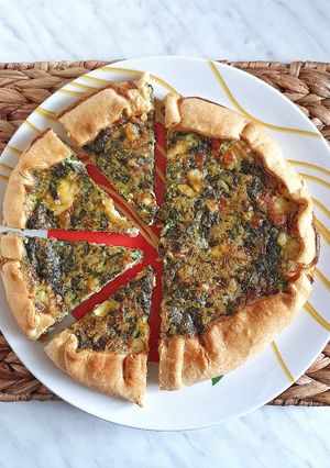 Foto di Torta salata spinaci e pancetta