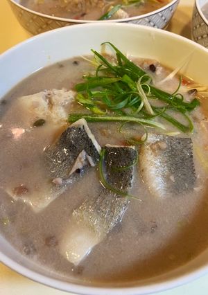 養生十穀魚片粥 的食譜成品照片