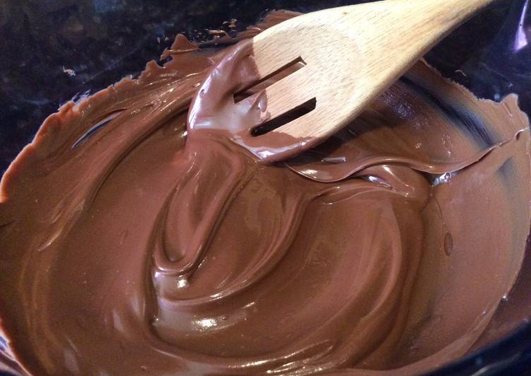 Recipe of Ultimate How to Melt Chocolate