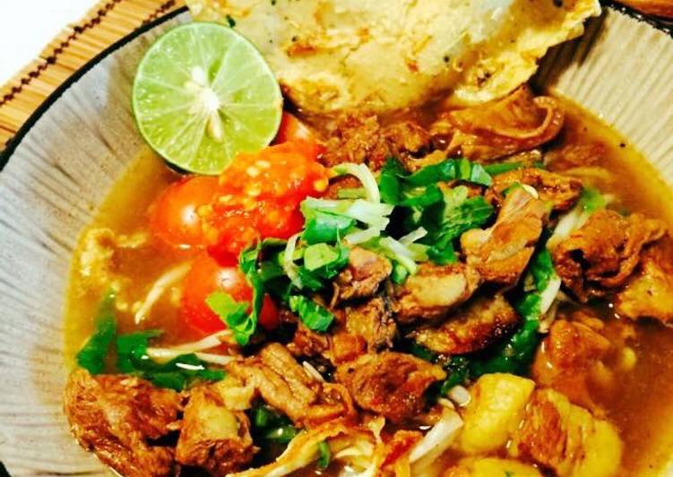Soto Daging Bening