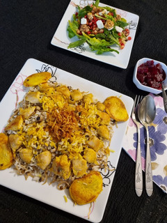 عکسی از دستور پلو ترکیبی(لوبیاچشم بلبلی و عدس)
