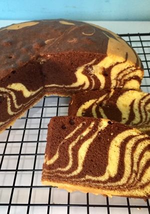 Foto resep Bolu Macan / Tiger Cake