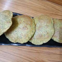 A picture of Soya methi poori.