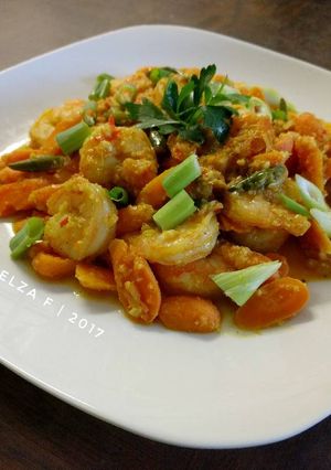 Foto resep Udang Bumbu Kuning