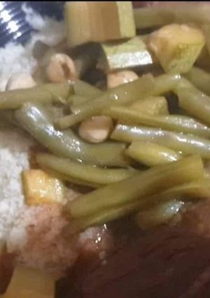 A picture of Couscous with Lamb.