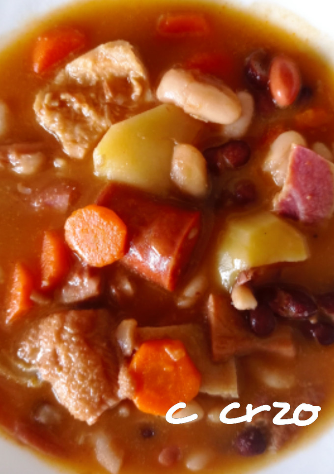 Una foto de Judías con callos en olla rápida
