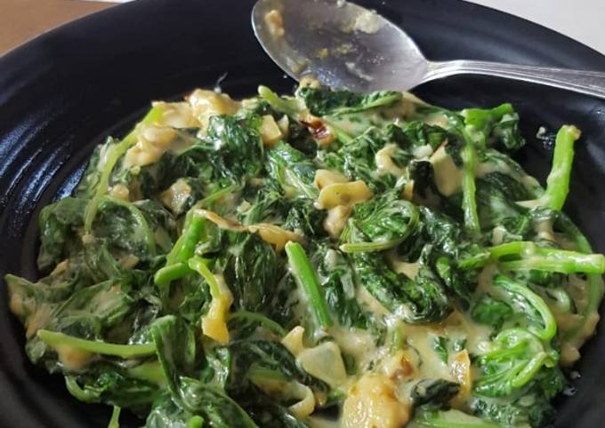 Creamed Spinach ala Koki Joni