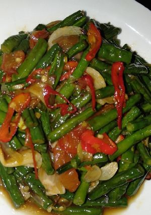 Foto resep Tumis Kacang Panjang