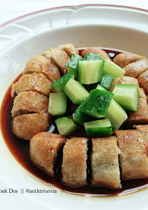 Foto resep Pempek dos teri nasi #beranibaking