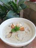 Crema de champiñones