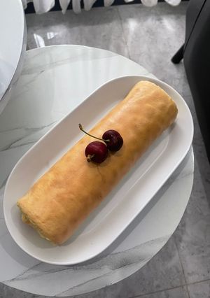 Foto resep Bolu Gulung Selai Strawberry
