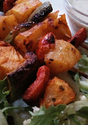 A picture of 2 ways Cassava Grilled & Baked#themechallenge.