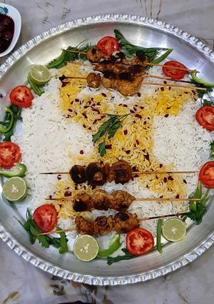 عکسی از دستور فیله مرغ حلزونی