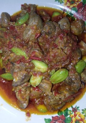 Foto resep Sambel ati ampela pete