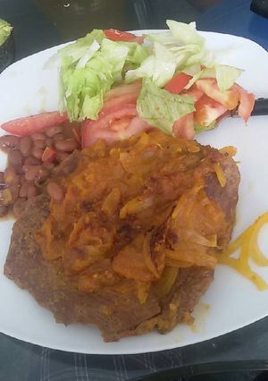 Una foto de Carne en Bisteck