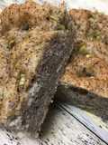 No Knead Savoury Focaccia with Lentil Flour