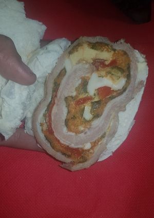 Una foto de Matambre a lo Mabel (mi mamá)