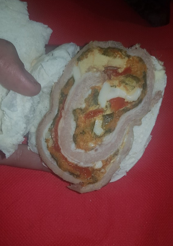Una foto de Matambre a lo Mabel (mi mamá)