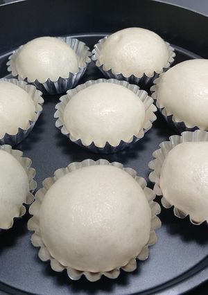 Foto resep Roti kukus. Tanpa telur, 1x proofing