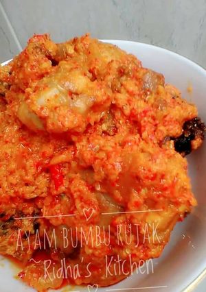 Foto resep Ayam Bumbu Rujak