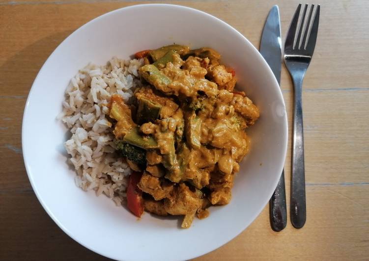 Recipe of Homemade Creamy Quorn curry