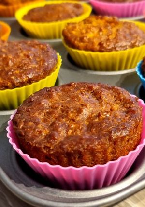Fűszeres - répás - almás muffin fitti verzió recept fotója