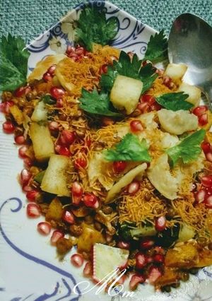 A picture of Paneer Chat.