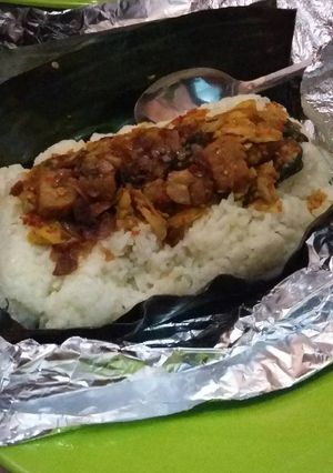 Foto resep Nasi bakar praktis