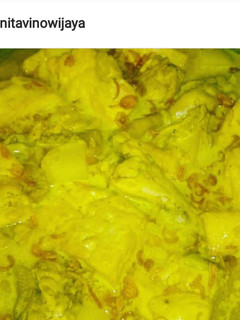 Foto resep Opor ayam+kentang+tahu