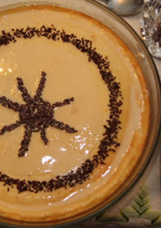 Una foto de Tarta de queso y leche condensada