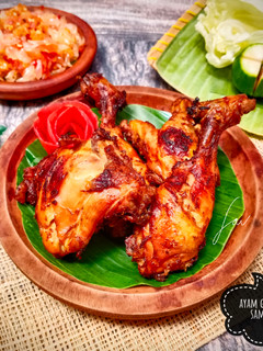 Foto resep Ayam Goreng Kalasan & Sambal Jeruk Bali
