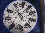 Una foto de torta oreo facil con casancrem
