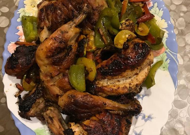 Roast Chicken with Veggies