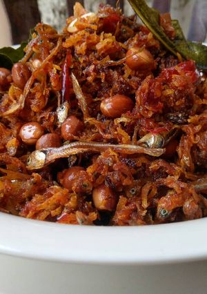 Foto resep Kriuk Kentang Teri Kacang