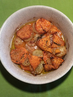 Une photo de Tian de Patate douce