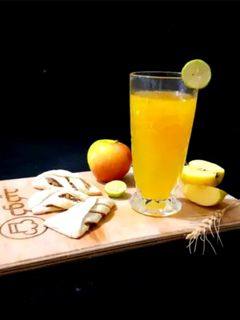 عکسی از دستور شربت فالوده سیب و گلاب زعفرانی 😋😍