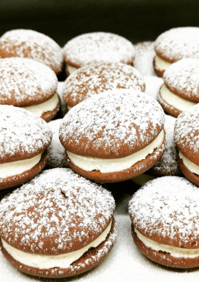 Una foto de Pastelitos con crema mascarpone