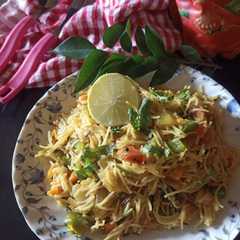 A picture of सेवई उपमा (Sevai Upma recipe in Hindi).