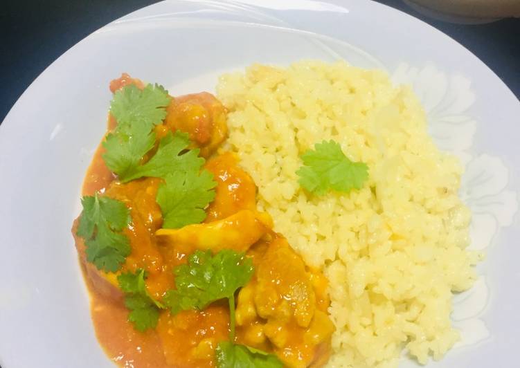 Pollo Tikka Masala con Rice Pilau  🍛!